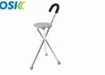 Anodizing Surface Medical Walking Aids Three Legged Cane For Old People