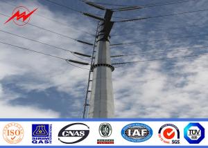 Quality 10kv - 550kv Steel Tubular Pole With Galvanization Surface Treatment wholesale
