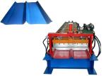 Cr12 Cutter Standing Seam Roll Forming Machine Self Lock Plate Feeding Thickness