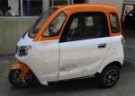 3 Seat Adult 1500W Enclosed Electric Tricycle
