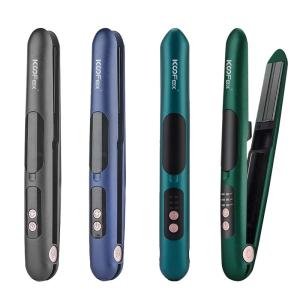 Quality Anti Frizz 2 In 1 Mini Cordless Hair Straightener Ceramic Flat Iron Portable wholesale