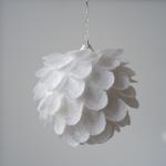 White Petal Christmas Ball Christmas Atmosphere Decoration