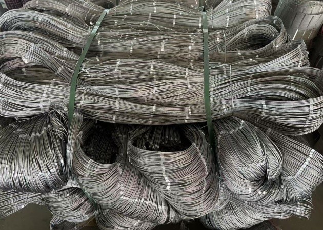 1.2mm SS 7*19 Mesh Size 20mm Flexible Stainless Steel Cable Mesh For Fence