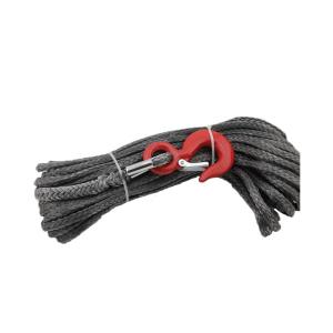 Quality 5/16&quot; x 100' Gray Synthetic Winch Line Cable Rope Sheath Hook Available wholesale