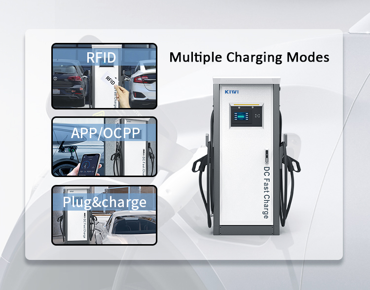 60kw 120KW DC Quick Charge Type 2 Car Charger EVSE 400A For EV/Electric Bus