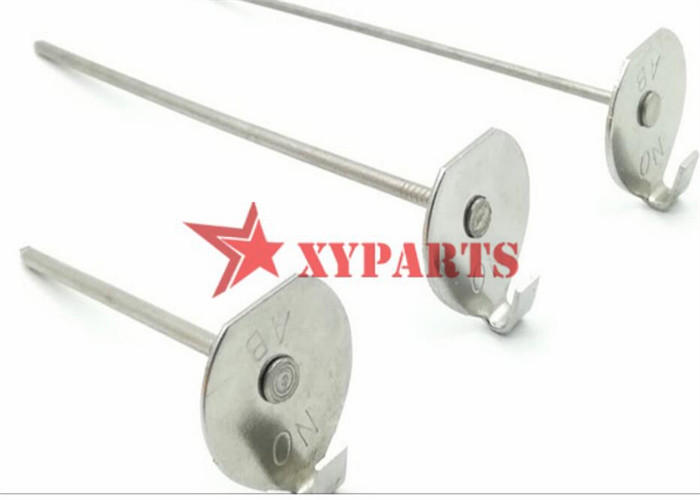 Galvanized Steel Or SS304 2-1 / 2" Building Insulation Lacing Pins With Washers