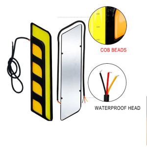 Quality Two Color BMW Led Daytime Running Lights Aluminium Emergency Warning Strip Lamp Cob wholesale