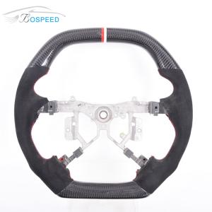 Quality Toyota Alcantara Sports Rav4 Leather Steering Wheel Custom Carbon Fiber wholesale