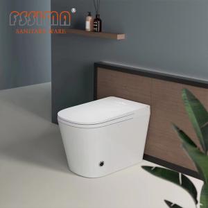 Quality Japanese Smart Toilet Bowl Watermark White Bidet Control 40KG wholesale