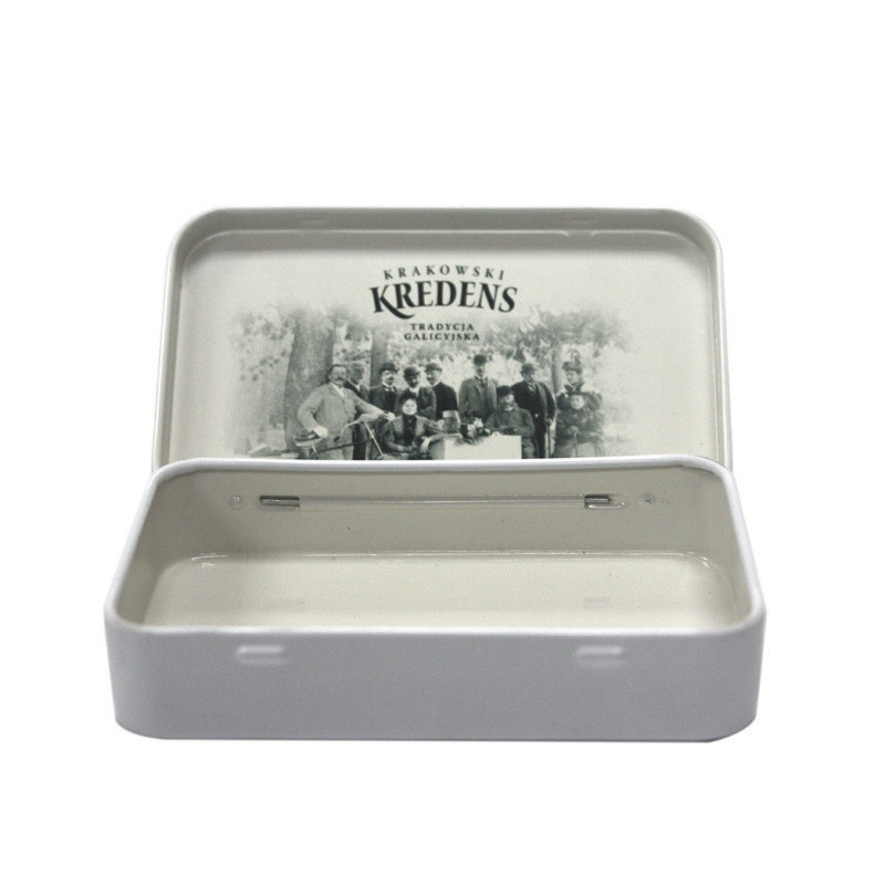 Double Sided Printed Cigar Tin Box Eco - Friendly Metal Case