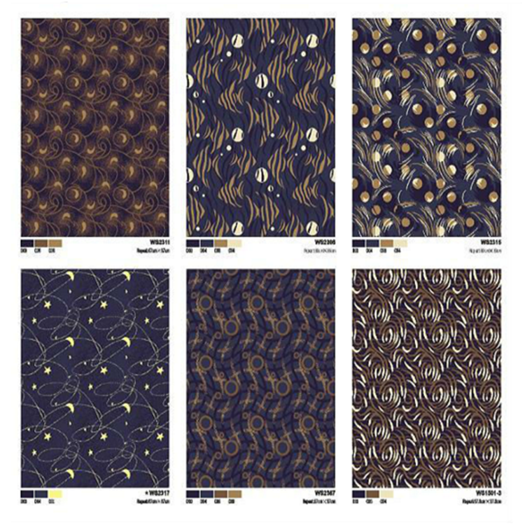 3d Flat Wave Pattern PVC Commercial Flooring , Patterned Wall To Wall Carpet
