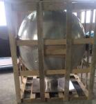 316 Grade 36" 900mm Hollow Metal Balls , Stainless Steel Round Balls Art Show