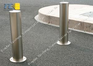 Quality Anti Impact Fixed Post Surface Mounted Static Bollard Easy Maintenance wholesale