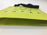 Recyclable Green Hand Sewn Paper Bags / 35x40cm Sewn Open Mouth Paper Bags