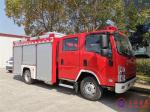 10KG Light Water Tanker Fire Fighting Vehicle With Piston Vacuum Pump 3500
