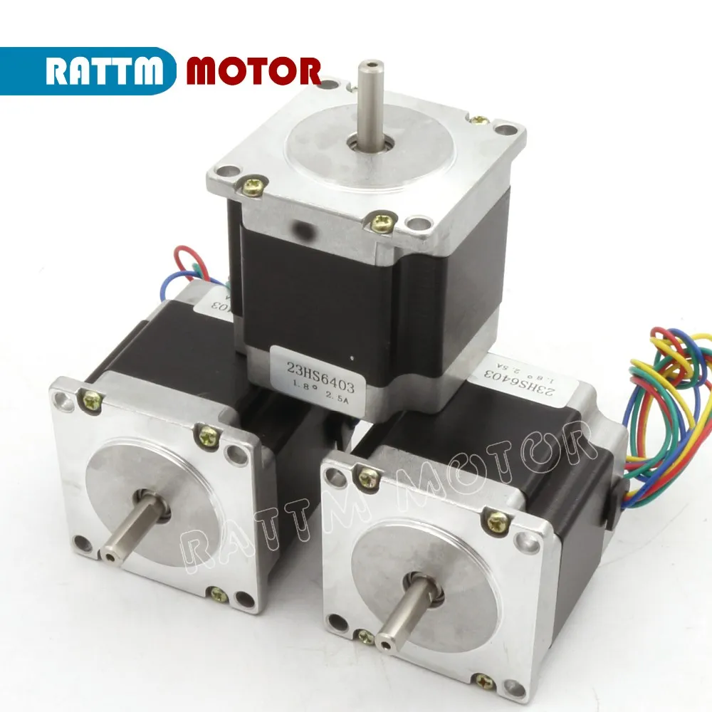 Nema23 Stepper Motor 56mm 165 Oz-In 110Ncm 2.5A 23HS6403