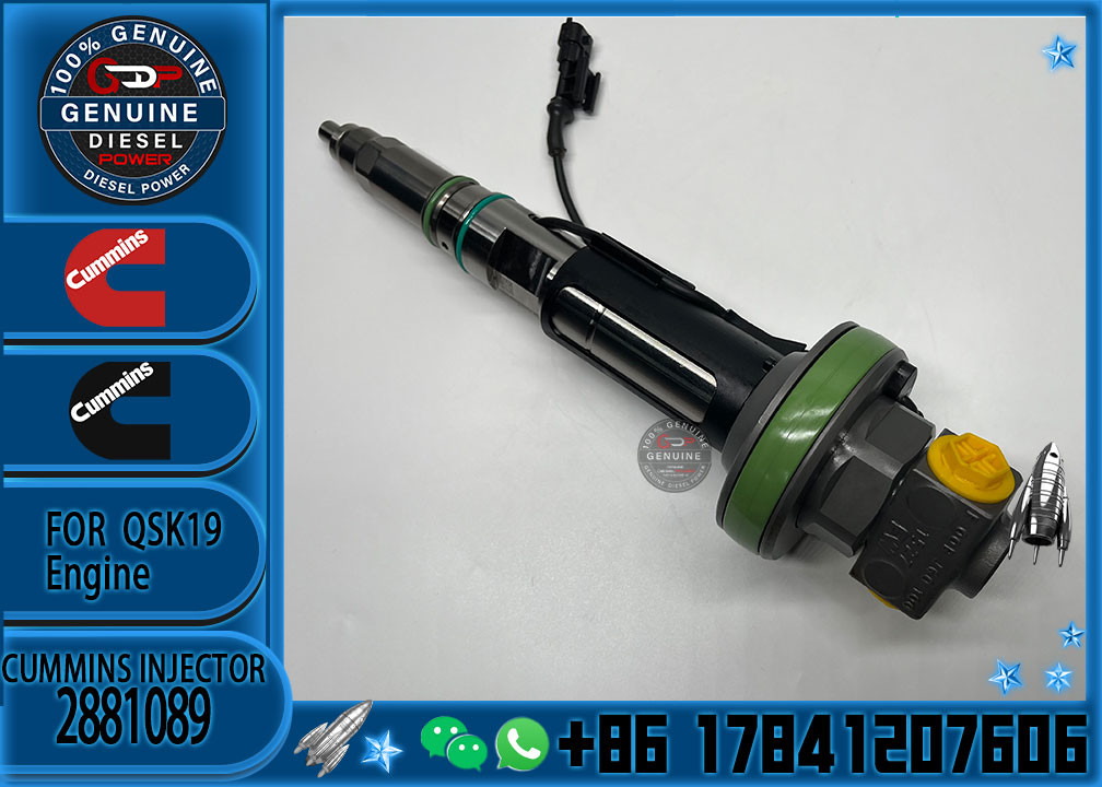 Generator Engine Parts Cummins QSK19-G QSK38-G QSK50-G Fuel Injector Kit 2882129 2881088