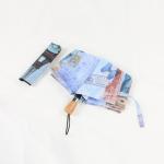 3 Folding Automatic Closing Umbrella, Digital Printing Compact Umbrella Auto