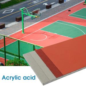 Quality 8mm Thickness Acrylic Tennis Court Flooring Material Abrasion Resistance wholesale