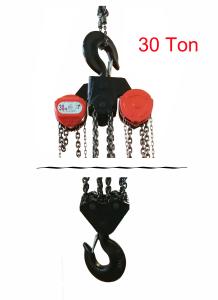 Quality 20Mn2 Construction Mining 30 Ton Chain Hoist Manual Lifting wholesale