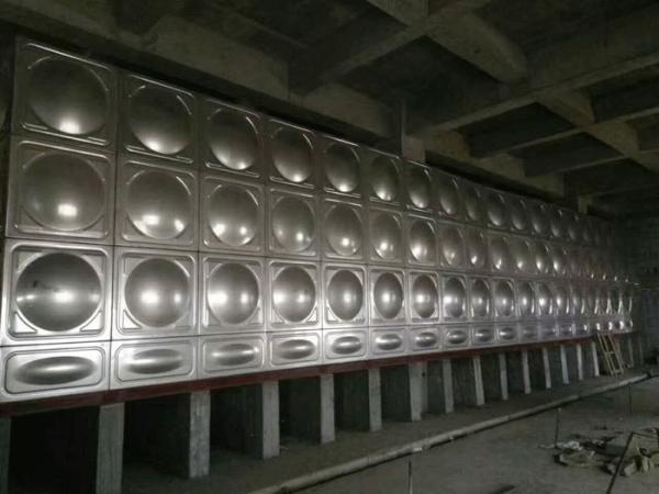 8000L 304 Stainless Steel Large Rectangular Ss Steel Water Tanks For Drinking