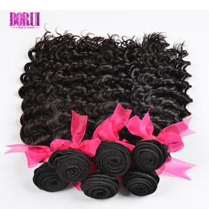 Quality Unprocessed Virgin Peruvian Deep Wave Bundles wholesale