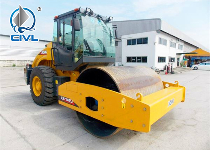 30tons Road Roller Road Maintenance Equipment Yellow Color Vibratory Roller