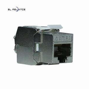 Quality Zinc Alloy Cat6a Shielded Keystone Jack RJ45 8P8C Modular Jack wholesale