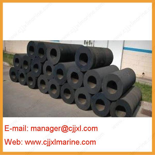 Cylindrical Shaped Natural Quay Rubber Fenders