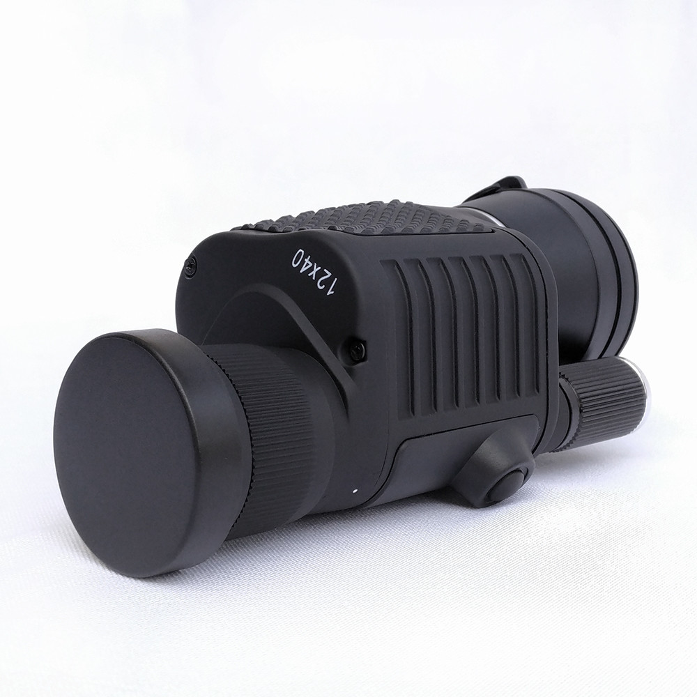 FMC 12x40 High Powered Monocular Scope Light Compass For Outdoor Travel