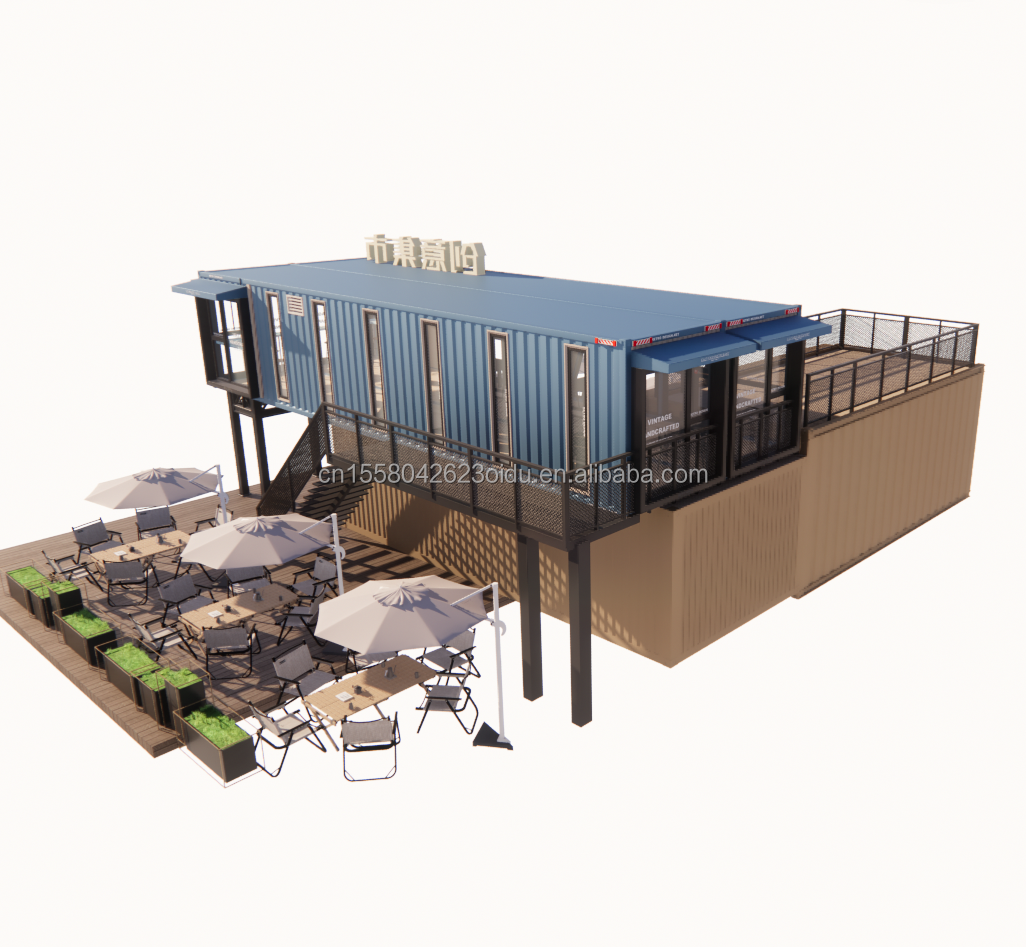 Flat Pack Container Houses with Modern Design Style Portable and Versatile