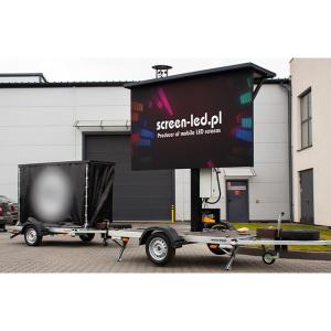 Quality 3D Full Color LED Stage Backdrop Screen 4G Taxi Electronic wholesale