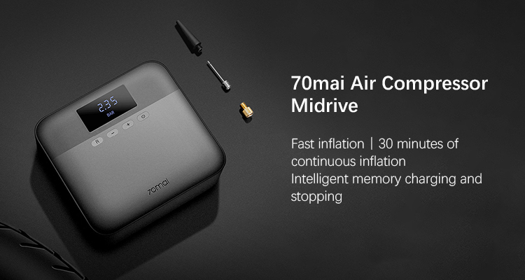 70mai Air Compressor Midrive TP03 70mai Portable Electric Car Air Pump Mini compressor Tire Inflator Mini Air Pump for C
