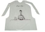 Water Repellent Disposable Plastic Aprons Anti Dirty Half Waist Free Samples