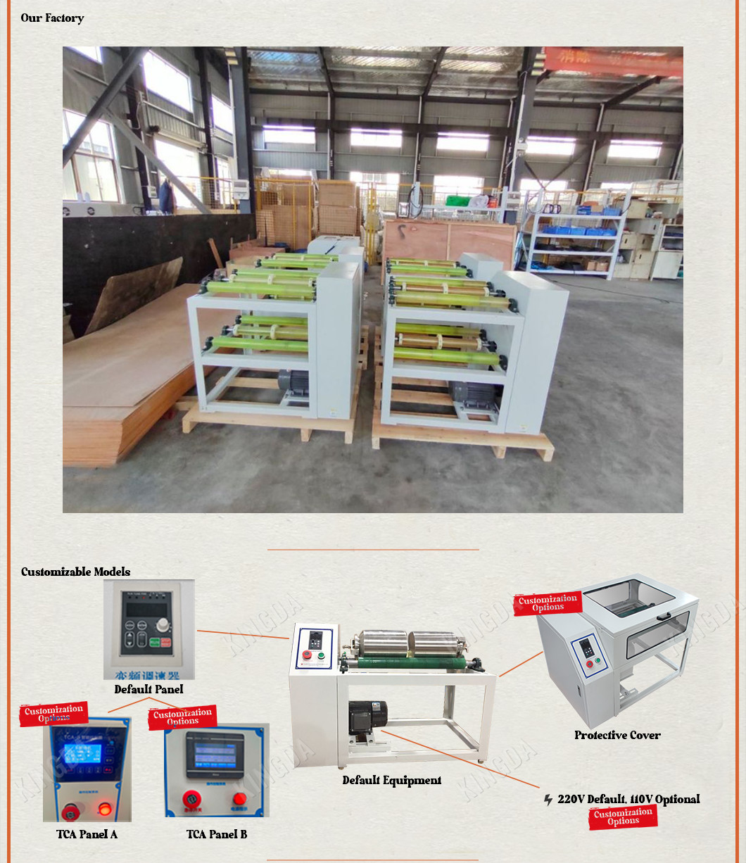 15L Jar Rolling Ball Mill 4 Working Positions Laboratory Grinding Machine Mill