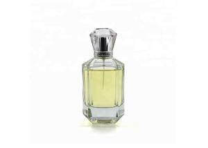 Quality Aluminium Cap Antique Clear Glass Perfume Bottles 100ml With Atomizer wholesale