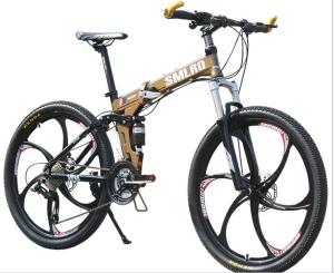 Quality Kenda Tire 24&quot;×1.95 Aluminum Folding Mountain Bike wholesale