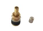 Brass Truck Valve Stem TR501 , Tubeless Tire Stem With EPDM Grommet And Metal