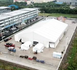 Quality Wonderful Temporary Warehouse Tent Polyester Textile Easily Assembled wholesale
