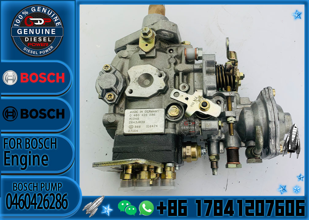High Performance VE Fuel Injection Pump 0460426286 Common Rail Injection Pump R1045 2643J639