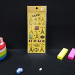 Laminating Hot Stamping Stickers Embossing Debossing Foil Stamping Stickers