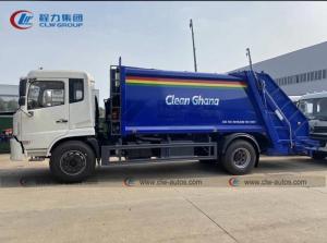 Quality Carbon Steel Q235 Side 4mm Bottom 5mm 12m3 Garbage Bin Compacted Truck In Ghana Market wholesale