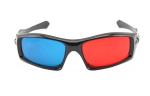 Reusable Plastic Red Cyan 3D Glasses / anaglyph red blue 3d glasses