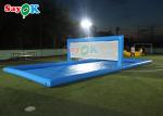 Water Park Games Large Pool Inflatable Volleyball Field Inflatable Water Tennis