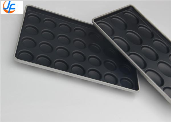 RK Bakeware China Foodservice15 Cavity Aluminumized Hamburger Bun Baking Tray