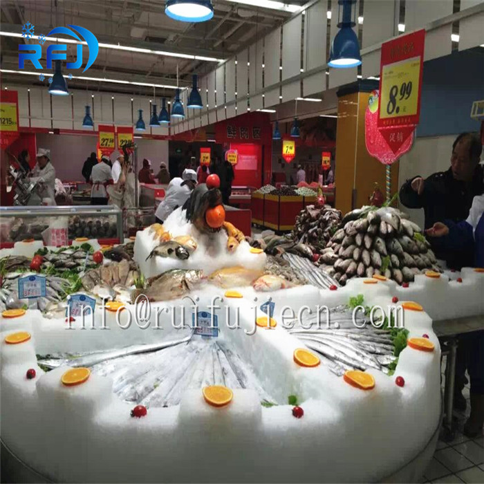 1-30 Tons Large ScaIe Flake Ice Machine Medium Size Stainless Steel 304 Material