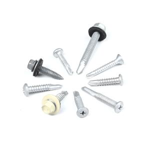 Quality Sale Bi Material Hex Csk Pan Head Washer Self Drilling Screw with Washer 100% QC Tested wholesale