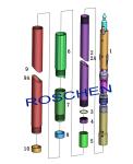 NWT HTW BTW Core Barrel Competely 3 Meters Length For Diamond Core Drilling