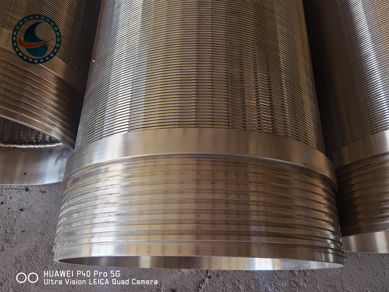 Stainless Steel Water Well Screen 16inch With Male Female Threaded Couplings