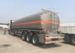 HOWO A7 Fuel Oil Delivery Semi Truck With Trailer 60000 Liters 65000 kgs